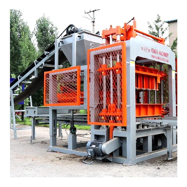 Shandong Hf5-15 Hollow Block Building Material Machinery Holland Brick Making Machine Price