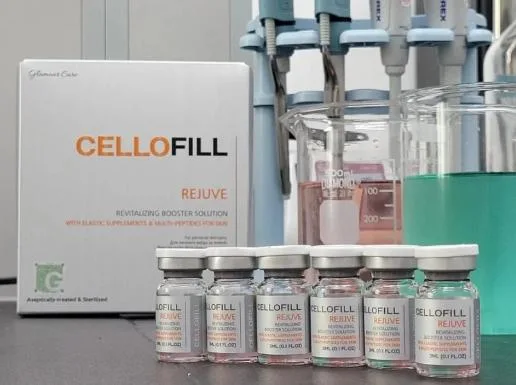 Best Quality Korea Origin Cellofill Gp60 3 Ml X 6 Vials Mesotherapy Injection Intocell Glutathione Hyaluronic Acid Dermal Filler Skin Reguventing Wrinkle Remove