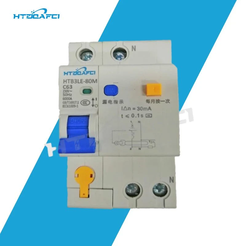 Short Circuit Protection Single Pole Leakage Switch