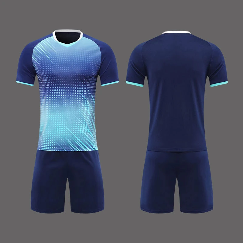 Wholesale/Supplier Soccer T-Shirts Polyester Sports Wear Suit High quality/High cost performance  Football Jersey