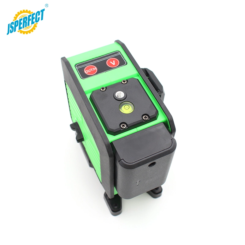 Digital 360 Degree Green Laser Level Cross Lines up and Down with Wall Bracket