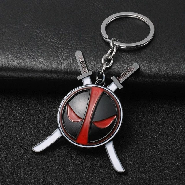 Wholesale/Supplier Custom Logo Free Design X-Men Deadpool Metal Catoon Keychain