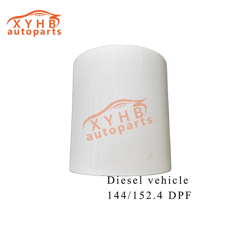 Support en céramique de haute qualité cycle Diesel DPF Élément de filtre catalytique à trois voies d'euros 1-5 Modèle : 144*152,4