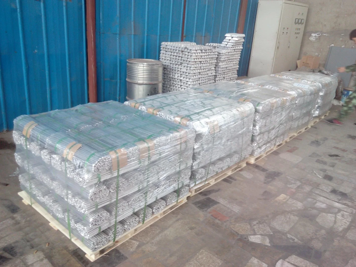 Aluminum Strontium Alsr5 / Alsr10 Aluminum Strontium Master Alloy