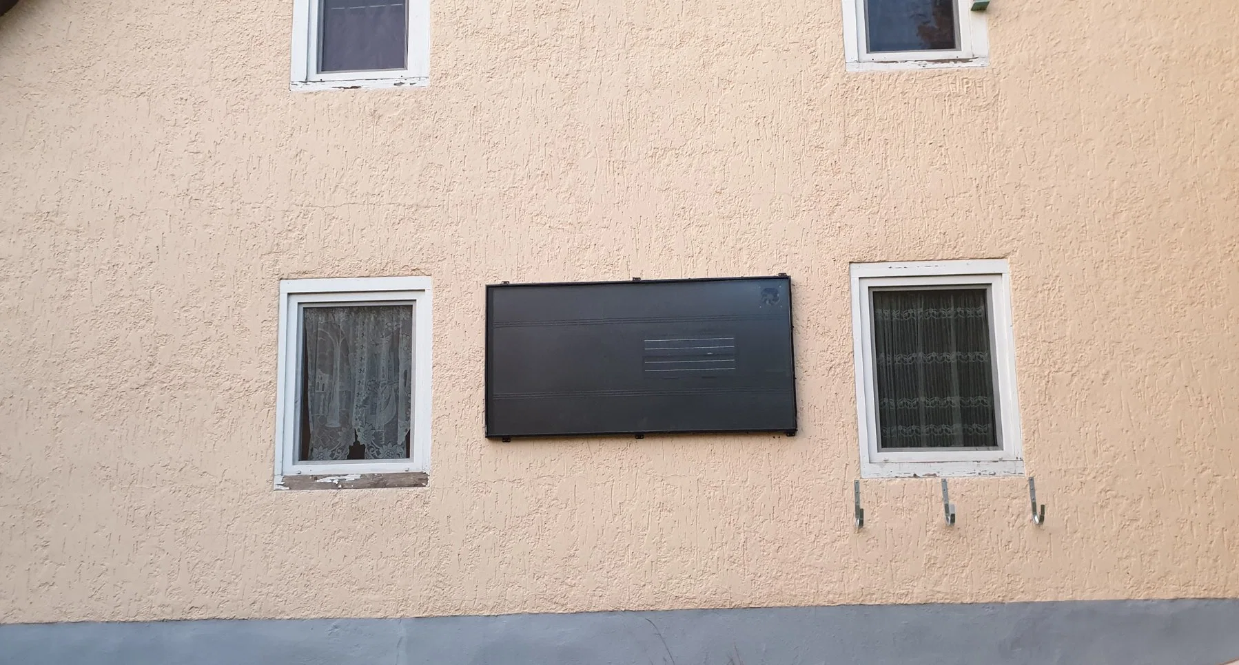 Panel térmico deshumidificador de ventilación de la bomba de calor agua de la deshumidificación buhardilla Ventilación del techo a dos aguas Garaje sótano bodega casa de madera Madera Roomwarehouselodge