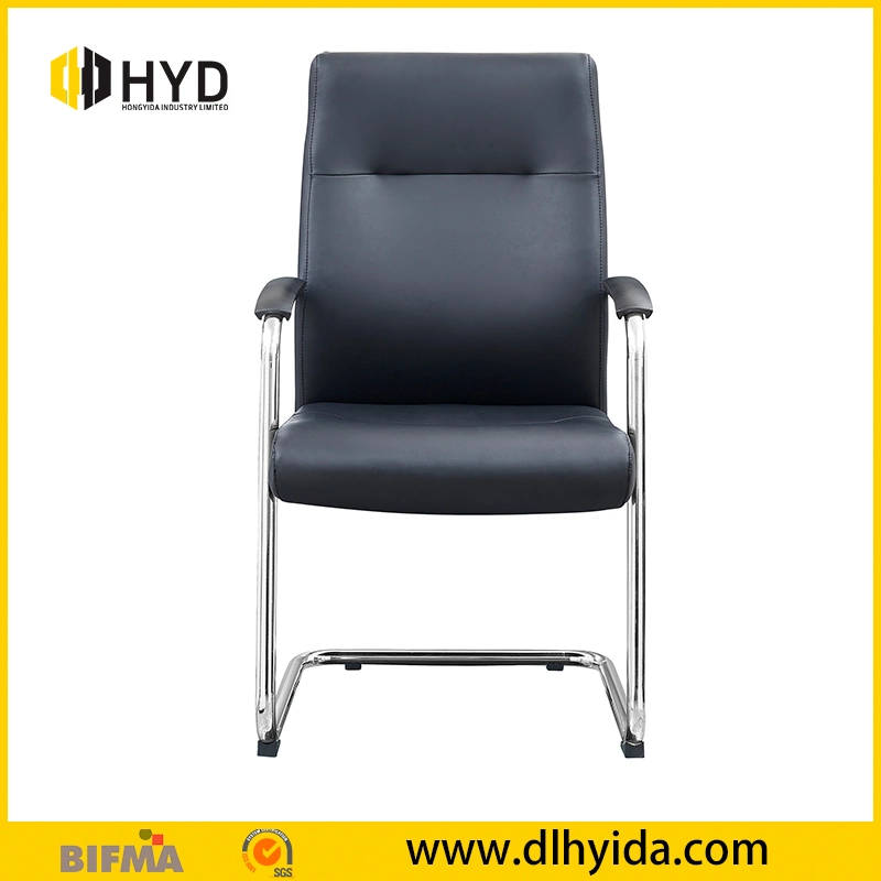 Ergonomic Metal Frame PU Leather Office Chair