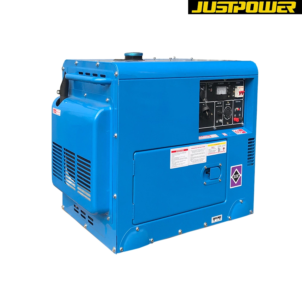 Air Cooled 4 Stroke DC 230V Welding Generator 5kw 8kw 10kw 12kw