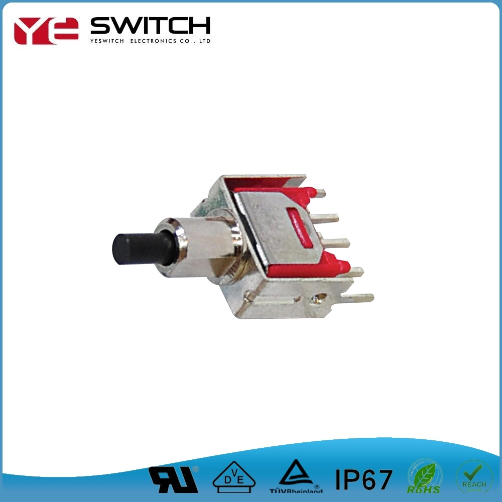 Durable Reset Push Button Switch with Pins