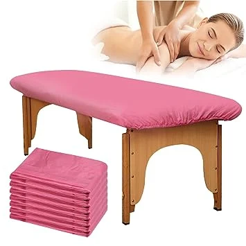 Disposable Thick Massage Table Covers Fitted Bed Sheets Soft Breathable