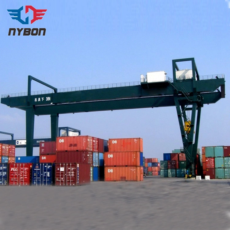 Wharf Double Girder 30 Ton Mobile Container Loading Crane