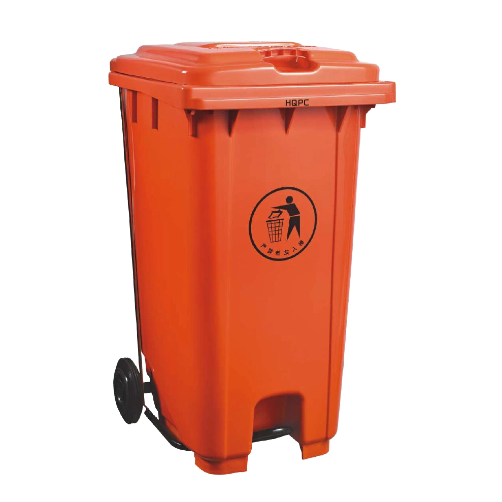 Factory Direct Price 240 Liter Durable Plastic Waste Bin Outdoor Garbage Bin