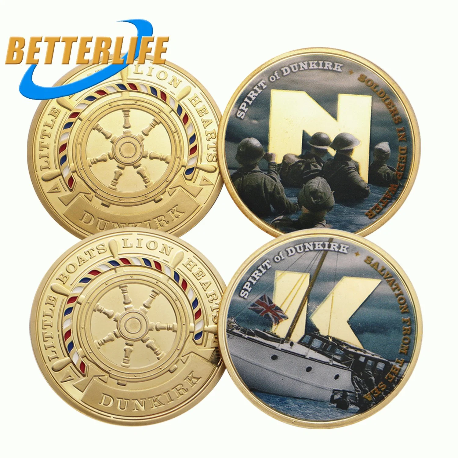 Free Sample Wholesale/Supplier Custom 3D Navy Gold Baseball Spinning Bottle Opener Challenge Souvenirs Australia Army Police Blank Military Police Challenge Coins