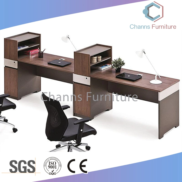 Modern Furniture Linear Wooden Computer Desk Office Workstation (CAS-W31482)