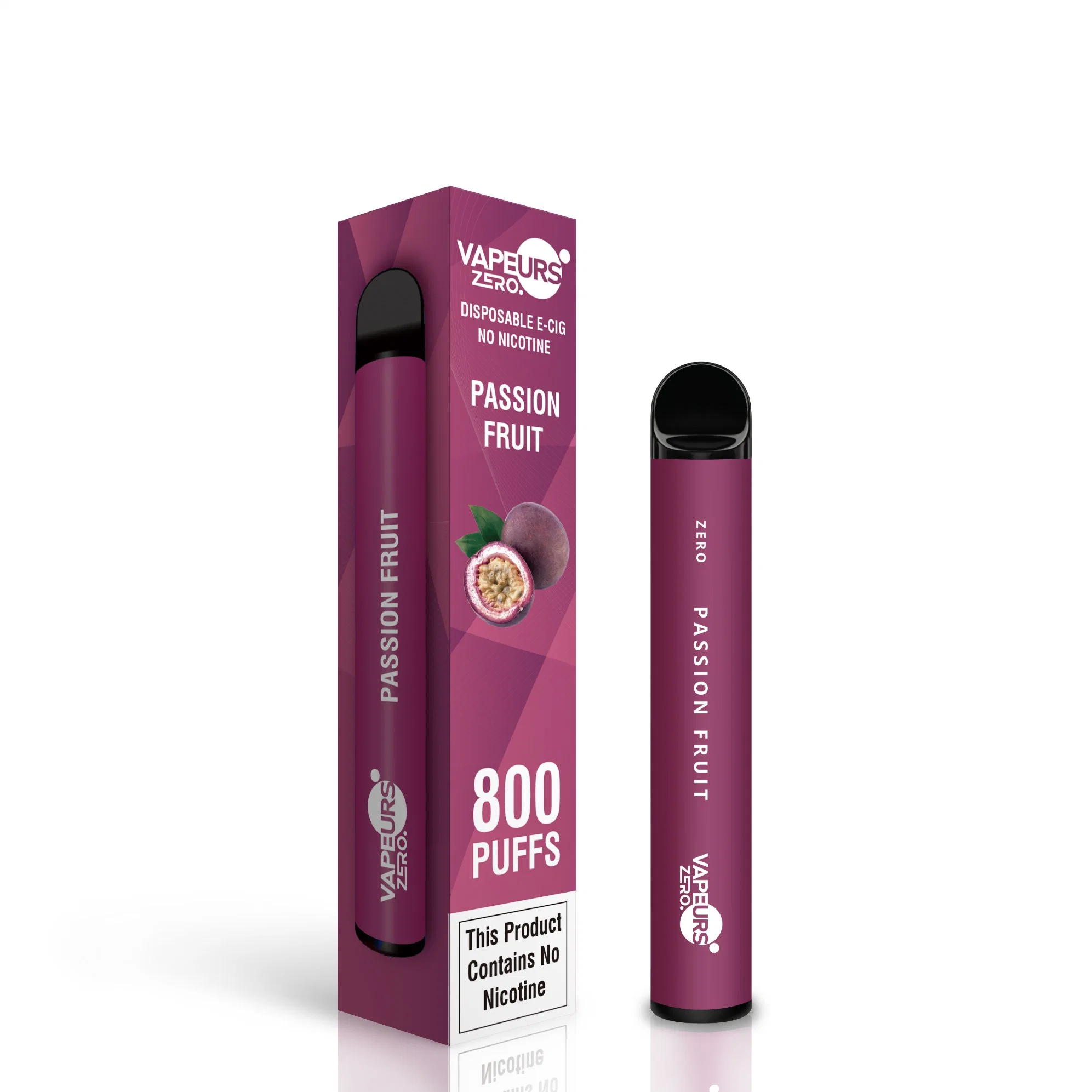 Cigarrillos E sin nicotina 800puff VAPE desechable