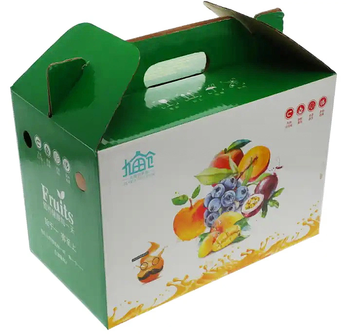 Manufacturer Custom Fruit Vegetables Packaging Paper Box Full Color Printing