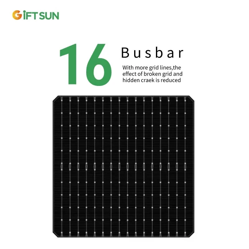 Europe Warehouse 565W 570W 575W 580W 585W 182mm Topcon Monocrystalline Solar Panel Cells