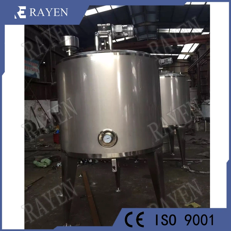 SUS304 Stainless Steel Industrial Tank Heated Mixing Vessel