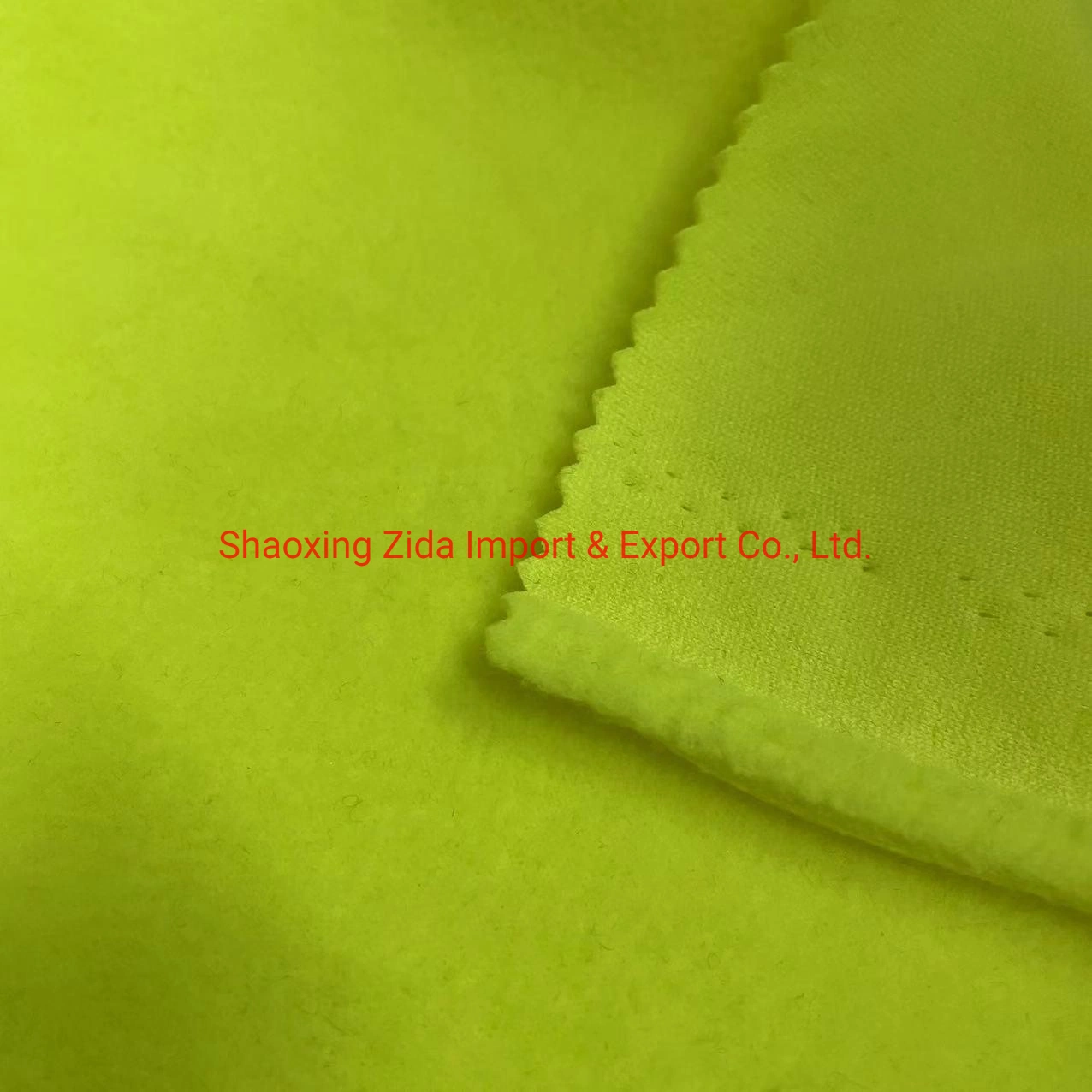 One Side Brush Fabric in 100%Polyester Plain Dyed with High quality/High cost performance 