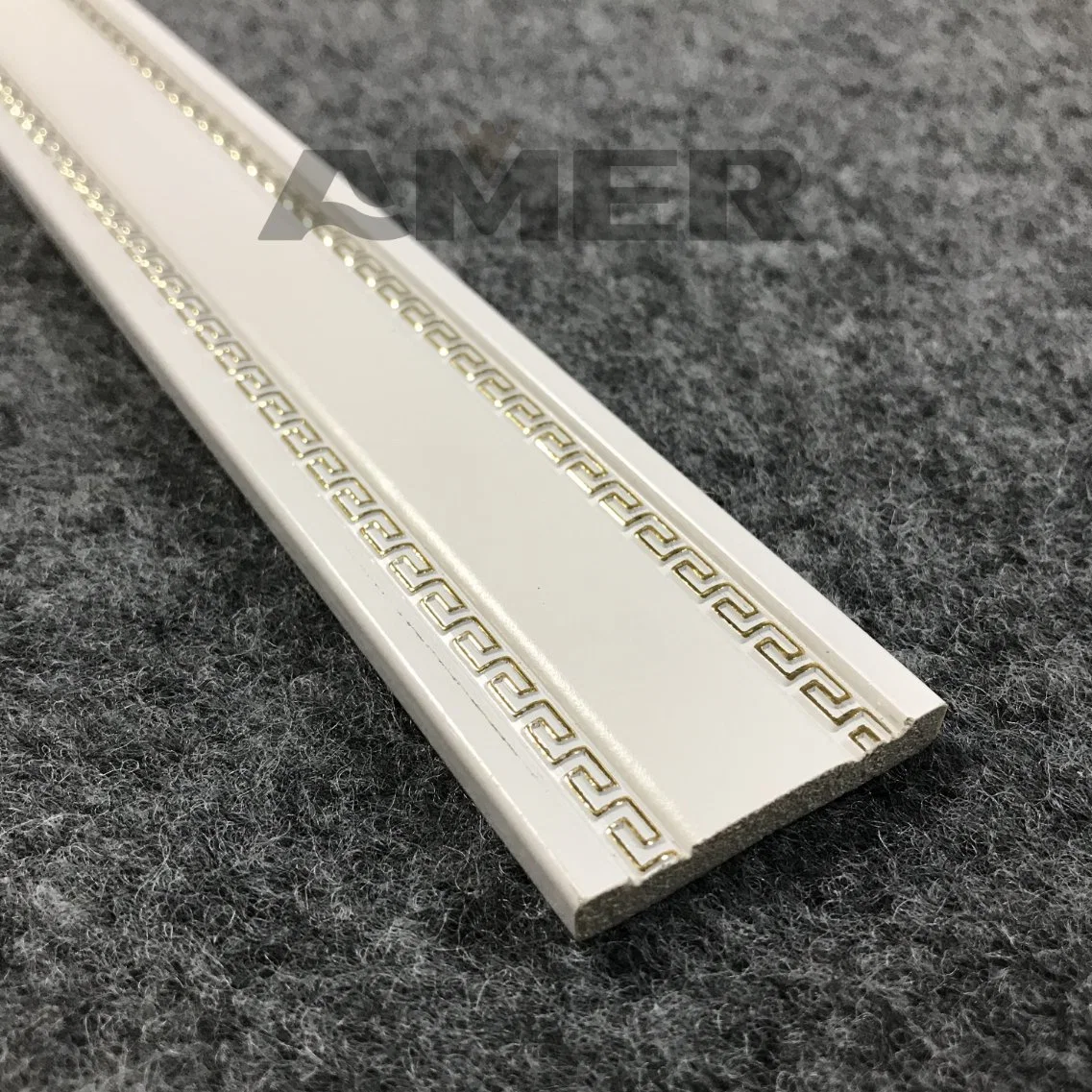 Top Quality Polyurethane Cornice Moulding for Wall Window Door Decorative Pop Design Gypsum Cornice Moulding