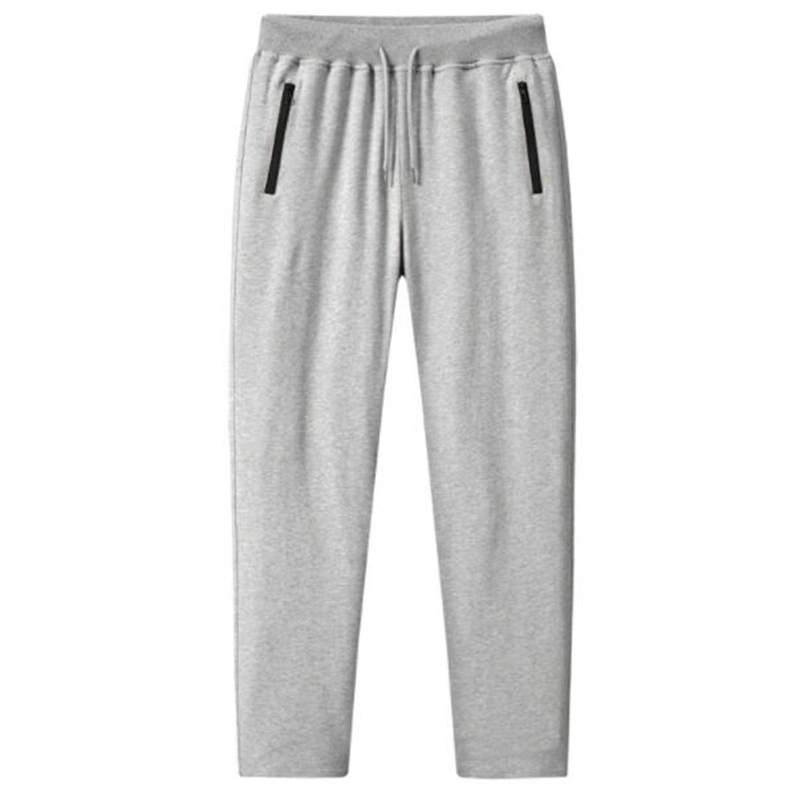 Men&prime; S Trousers Straight Sweat Pants Sports Cotton Pants