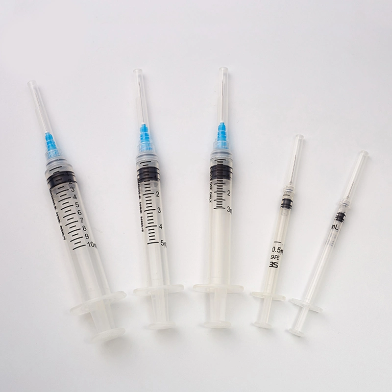 Disposable Medical Supplies Syringe with Needle