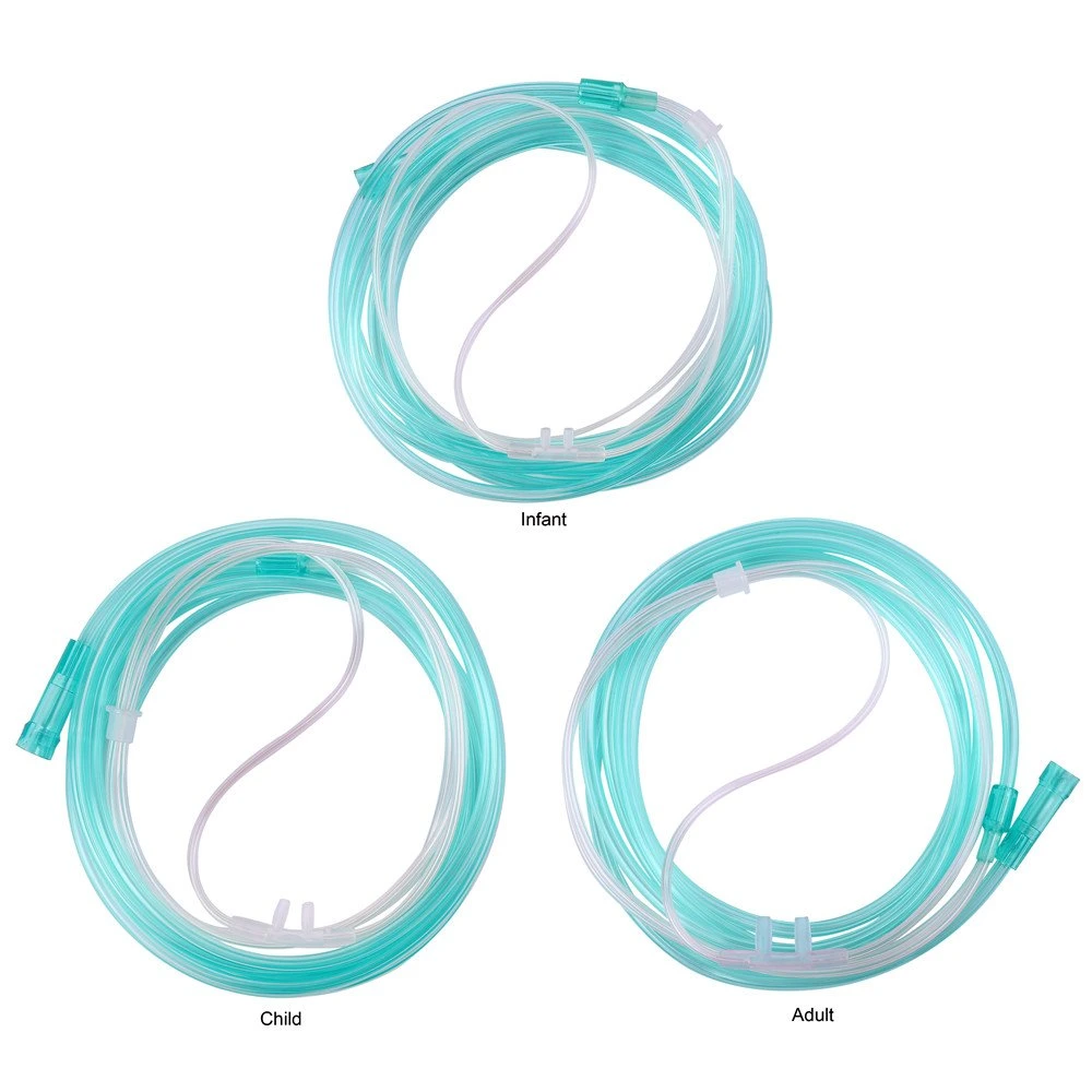 Manufacturer Low Price Medical Grade PVC Infant Adult OEM Disposable Nasal Cannula Tube