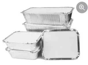 China Takeaway desechable Food Grade Aluminum Foil Container Precio desde Fábrica