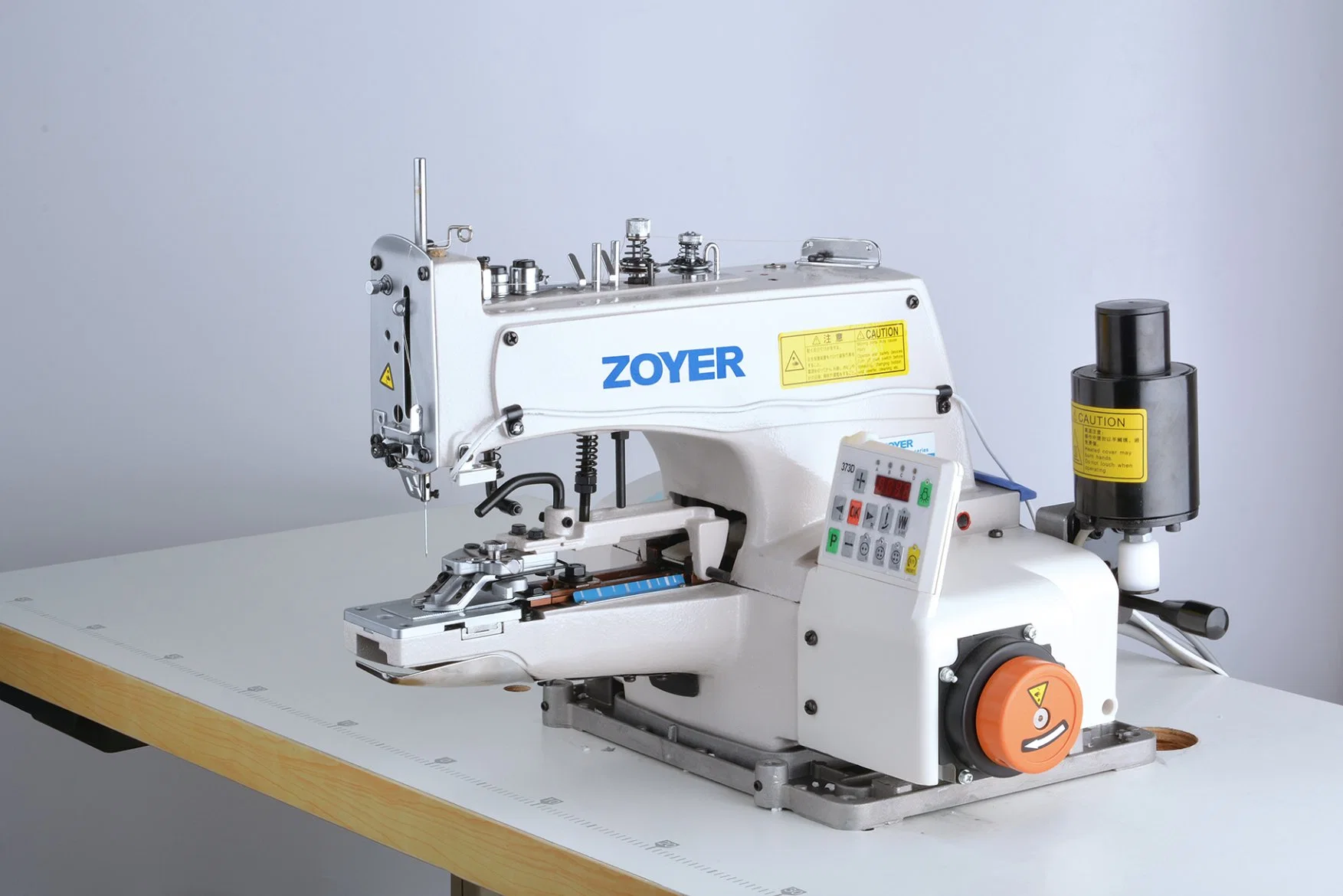 Máquina de coser industrial de botones de accionamiento directo Zoyer Juki (ZY1377D)