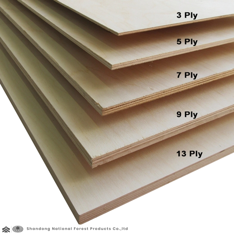 China Suppliers 1220mm X 2440mm X 12mm Veneer Plywood Waterproof Plywood