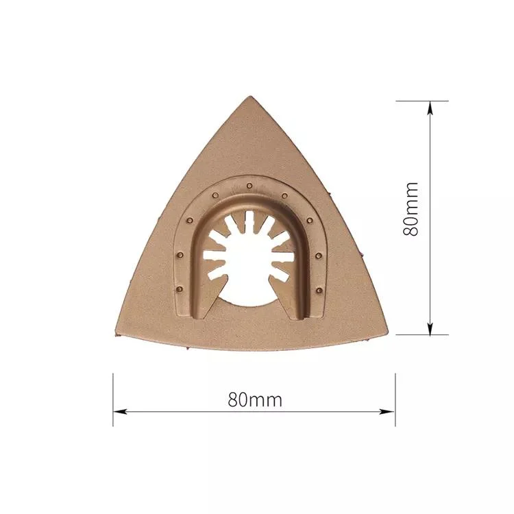 De Metal Duro de 80mm con plano de carburo de tungsteno de la herramienta de múltiples hojas de sierra oscilante