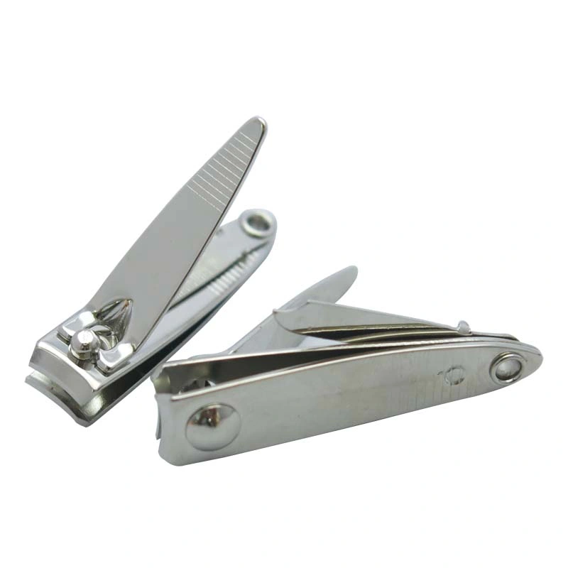 Small Finger Cutter Nickel Plating with File Nail Clipper (602JN)