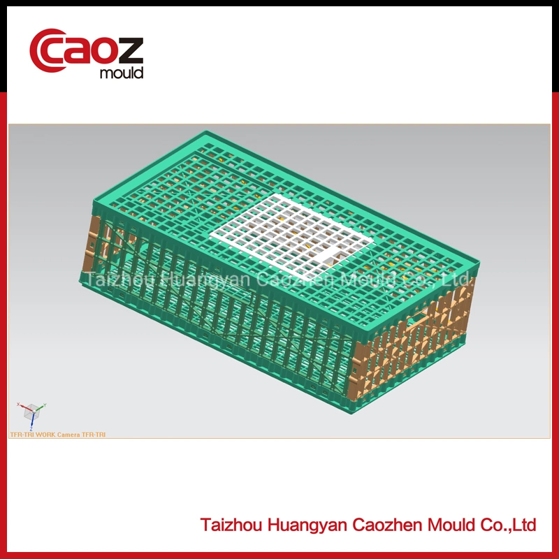 Plastic Poultry Crate/Chicken Box Die for India Market