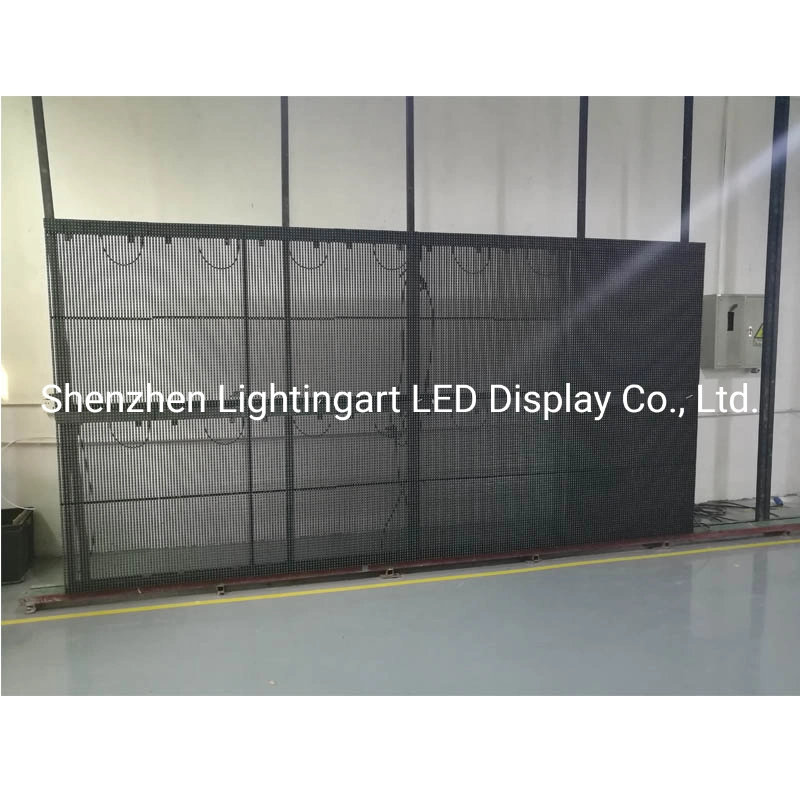 H3.91-V7.81 Glass Panel Transparent LED Display Screen