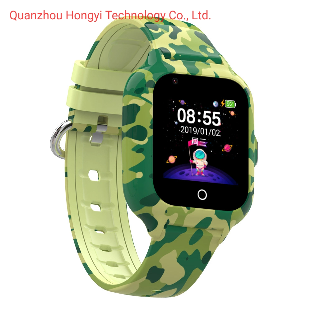 2022 Nuevo producto Smart Kids reloj teléfono inteligente de seguimiento de la LBS Anti-Lost Pulsera Reloj de pulsera GPS 2g para niños