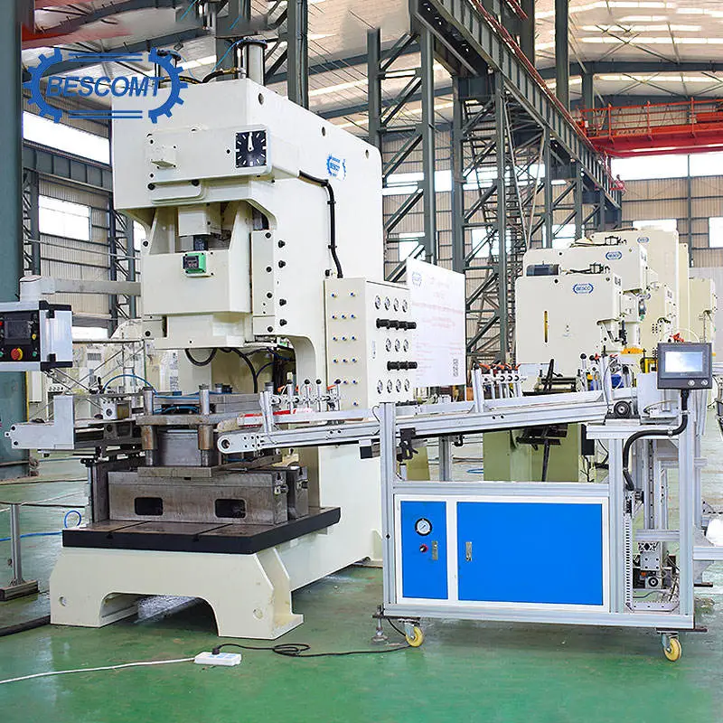 CNC automático de chapa de Metal para estamppiezas de acero productos de acero aire neummáquina de prensa de potencia y punzonmáquina de aluminio