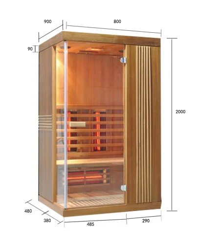 Venta caliente Sauna Infrarrojo Portátil personal de la casa Sauna de Vapor Sauna