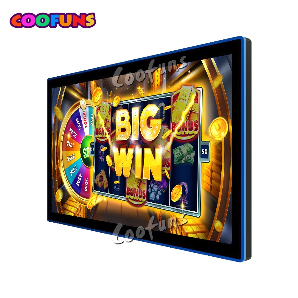 Coofuns Low Price Closed Framed 4K Gaming Touch Stand LCD Screen Slot Monitor