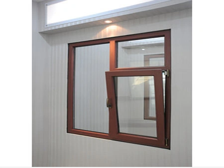 Prefabricated Building Window Glass Double Glazin Baydee UPVC Profile