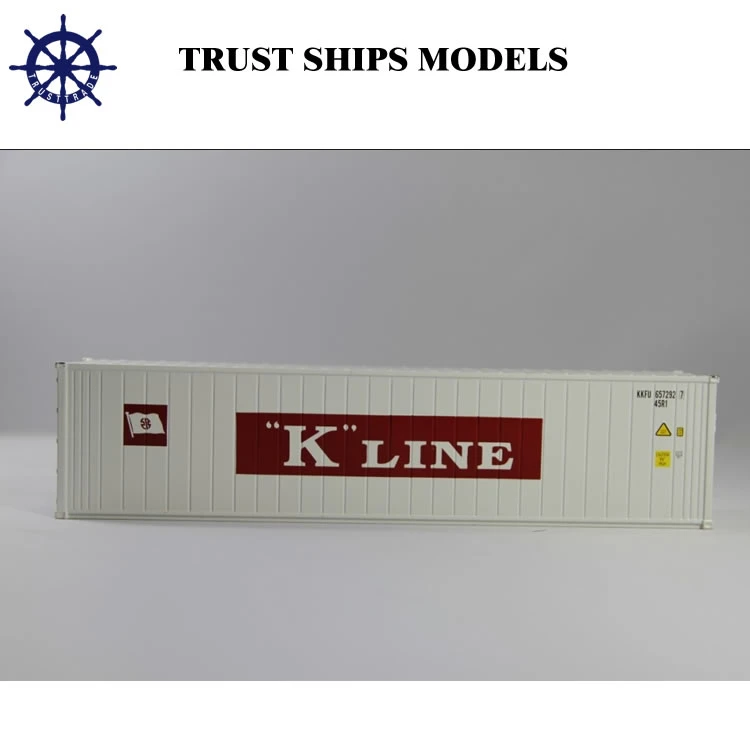 Alloy 40ft Miniature Shipping Container Scale Model