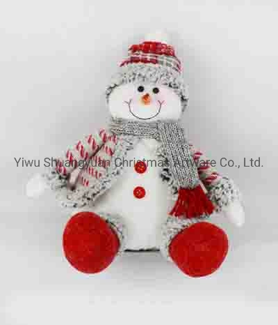 Christmas Snowman for Holiday Wedding Party Decoration Supplies Hook Ornament Craft Gifts