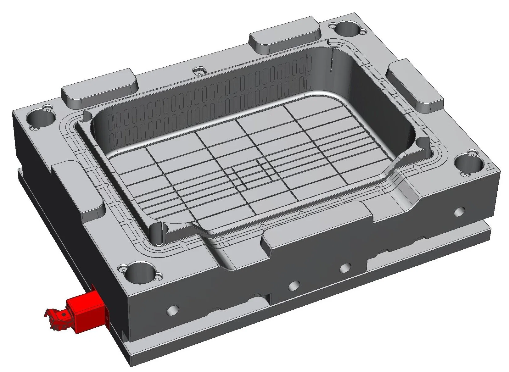 Die Mold Maker البلاستيك مقلّى الطعام مقلّى سلة الحقن