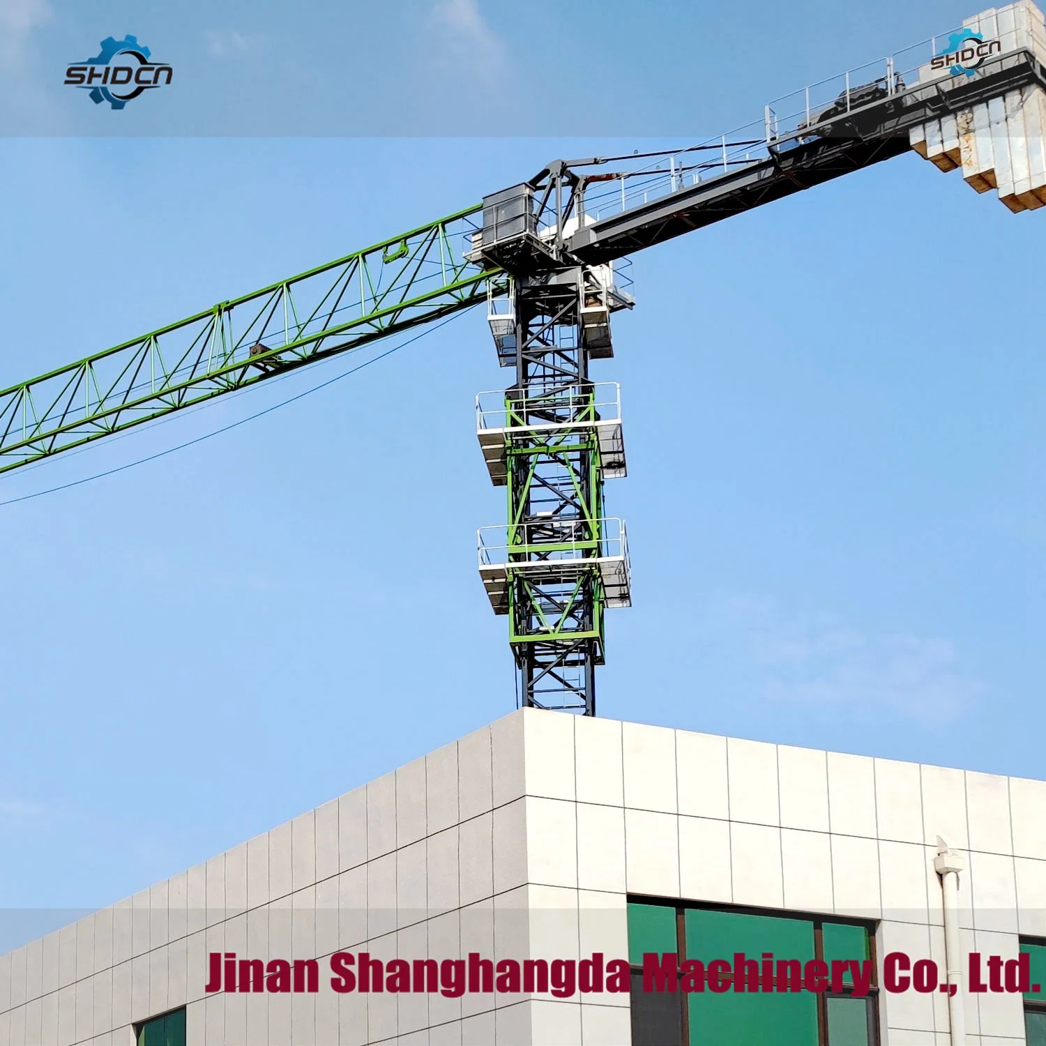 Construction Building Equipment Qtp-7030-16t Tower Crane