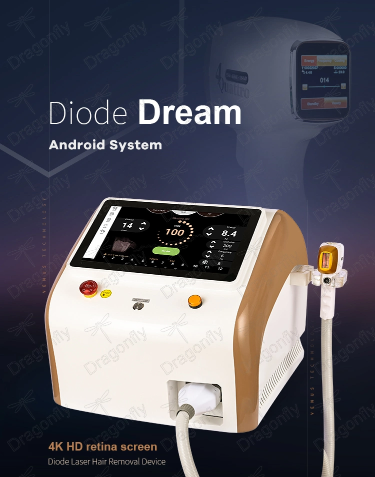 Diode laser Ice Mixed 755nm 808nm 1064nm laser cheveux retrait Cosmétiques salon Platinum portatif équipement de beauté