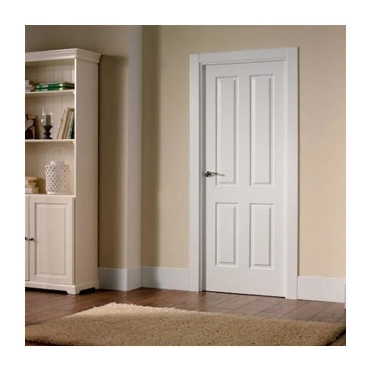 Low Price Morden Designs Interior Bathroom PVC Flush Wooden Door