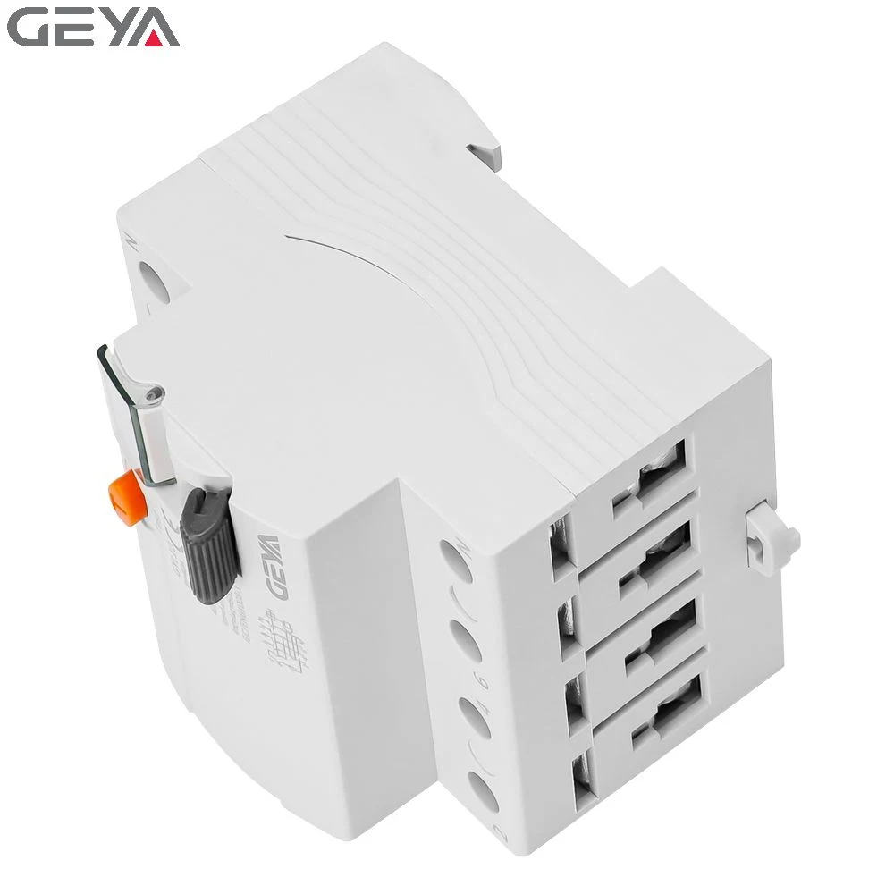 Geya Wholesale/Supplier Gyl10 3 Phase + N Earth Leakage Residual Current Circuit Breaker Good Price ELCB 10mA 30mA 100mA 300mA 500mA