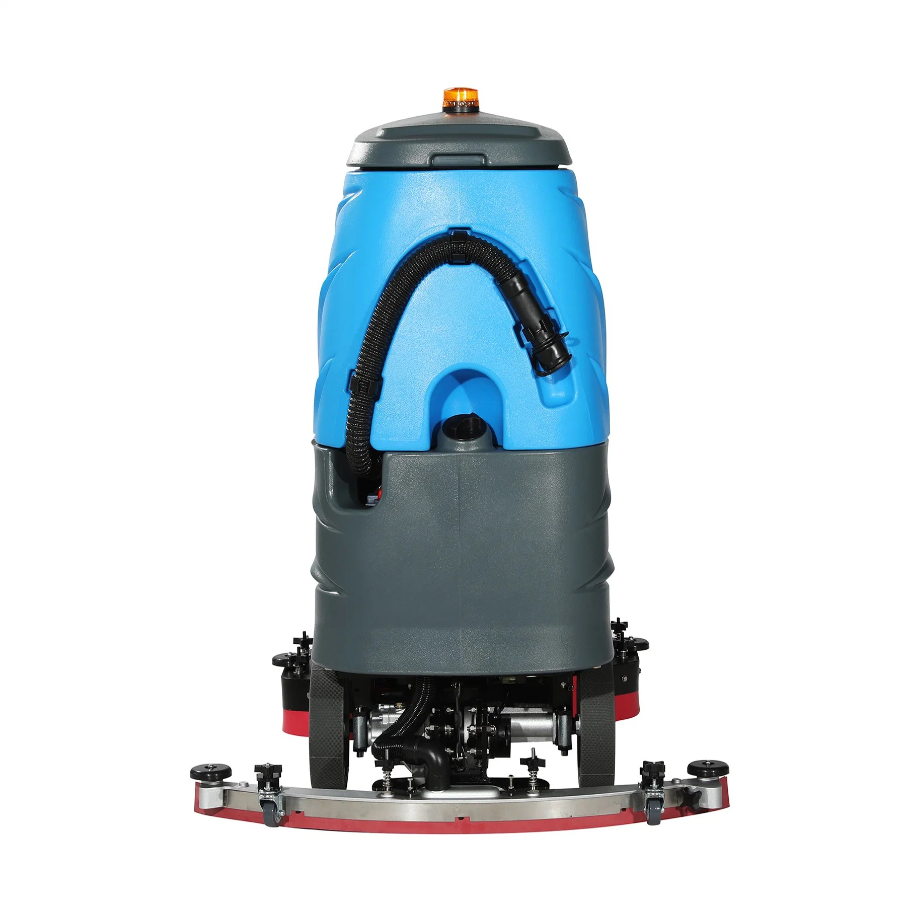 Kr-Xj100SD Ride on Dual Disc Floor Cleaning Machine Battery Operated Floor Scrubber for Property Management