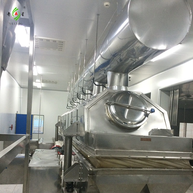 Continuous Animal Feed Vibrating Fluidized Bed Dryer for Zeolite