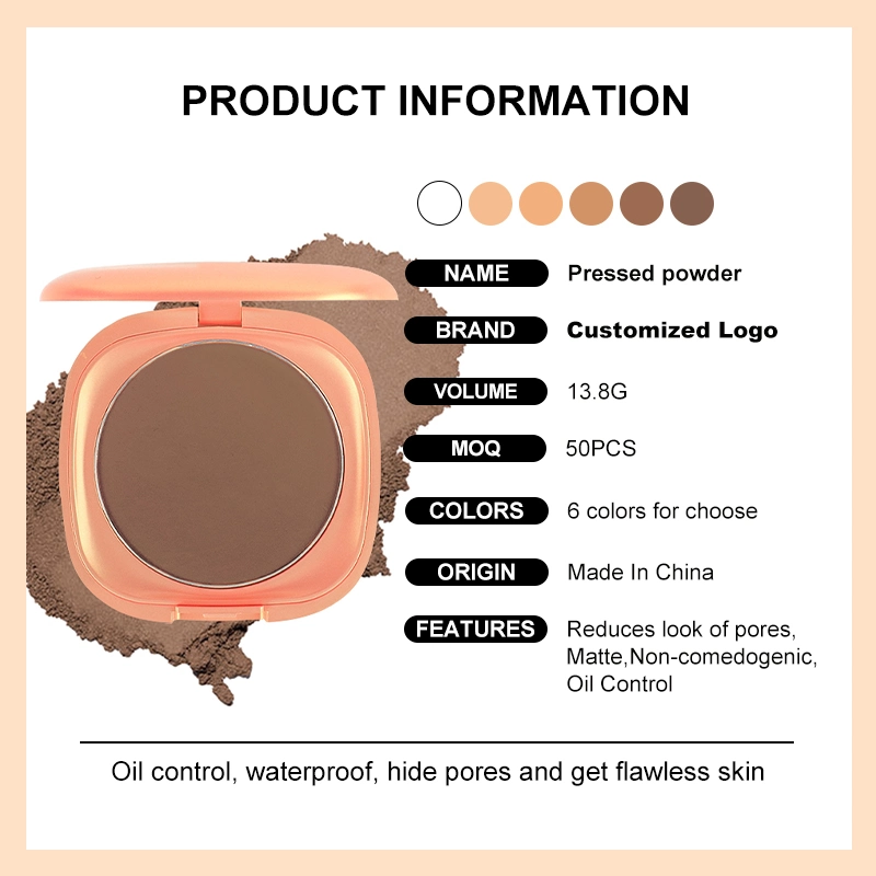 Hot Sale Factory OEM/ODM Long-Lasting Pressed Powder for Face