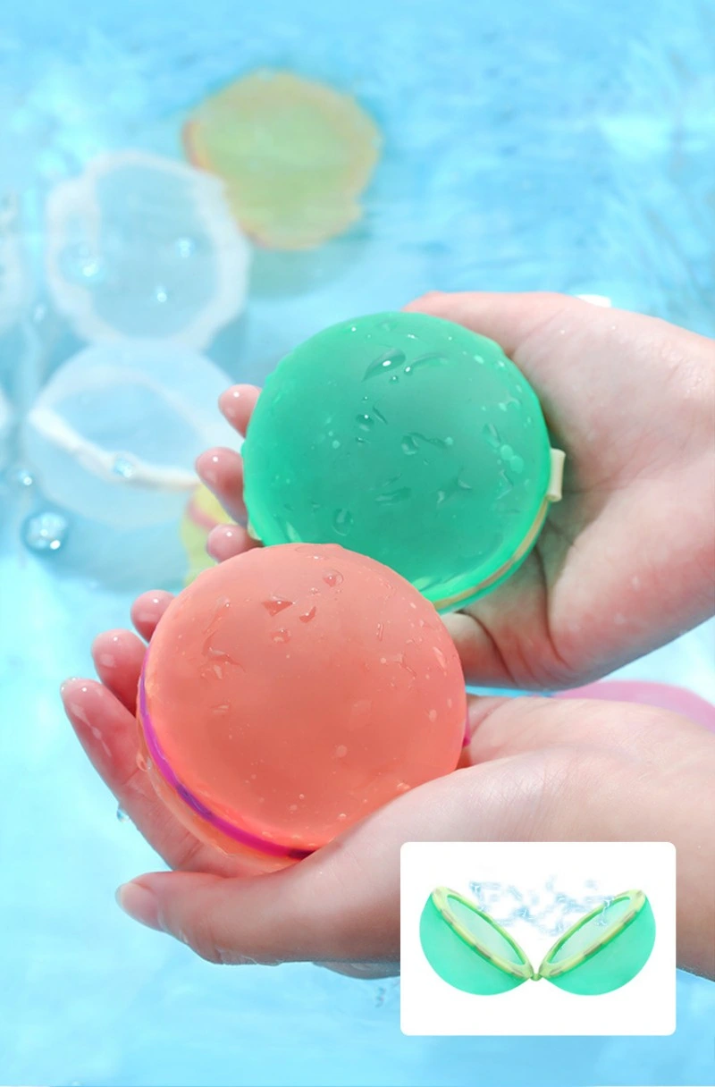 Summer Child Bath Toys Magnetic Silicone Splash Water Ball Silicone Water Bomb