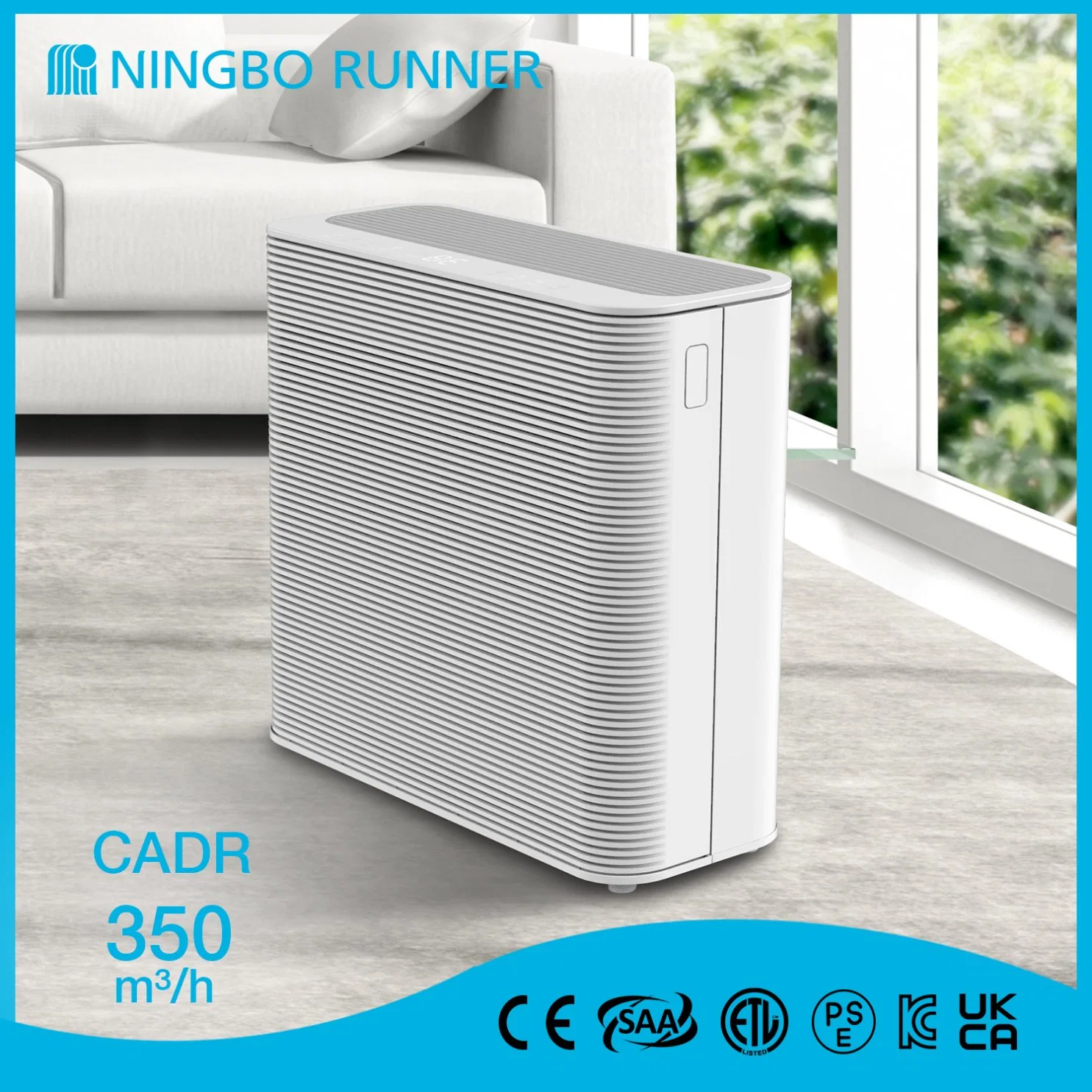 Hot Selling OEM Home Negative Ion Floor Standing Air Purifier